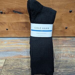 Cole Haan Men's Black dress socks 7-12
